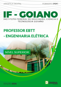 Apostila IF GOIANO 2024 Professor EBTT Engenharia Elétrica