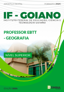 Apostila IF GOIANO 2024 Professor EBTT Geografia