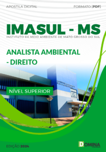 Apostila IMASUL 2024 Analista Ambiental Direito