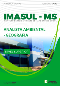 Apostila IMASUL 2024 Analista Ambiental Geografia