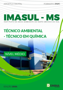 Apostila IMASUL 2024 Técnico Ambiental Técnico em Química