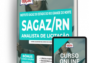 Apostila Instituto SAGAZ – RN – Analista de Licitação