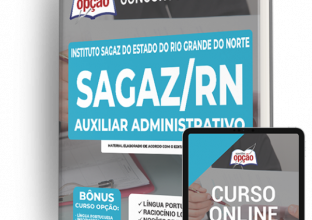 Apostila Instituto SAGAZ – RN – Auxiliar Administrativo