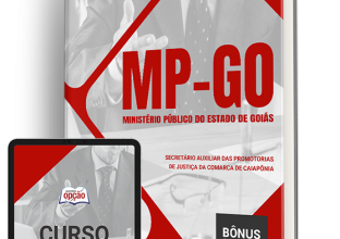 Apostila MP-GO 2024 - Secretário Auxiliar das Promotorias de Justiça da Comarca de Caiapônia