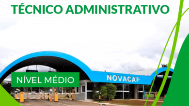 Apostila NOVACAP DF 2024 Técnico Administrativo