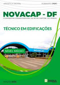 Apostila NOVACAP DF 2024 Técnico Edificações