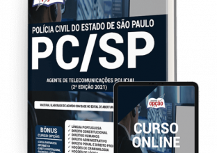 Apostila PC-SP – Agente de Telecomunicações Policial (2ª Edição)