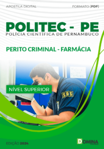 Apostila POLITEC PE 2024 Perito Criminal Farmácia