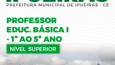 Apostila Pref Ipueiras CE 2024 Professor Educação Básica I 1° Ao 5° Ano