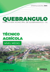 Apostila Pref Quebrangulo AL 2024 Técnico Agrícola