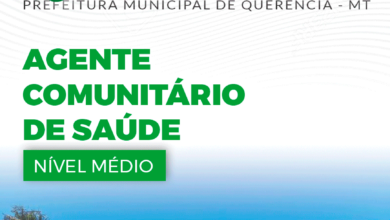 Apostila Prefeito Querência MT 2024 Agente Comunitário de Saúde