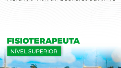 Apostila Prefeitura Abreu e Lima PE 2024 Fisioterapeuta