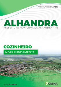 Apostila Prefeitura Alhandra PB 2024 Cozinheiro