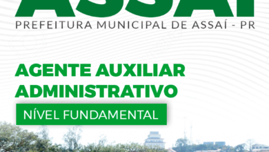 Apostila Prefeitura Assaí PR 2024 Agente Auxiliar Administrativo