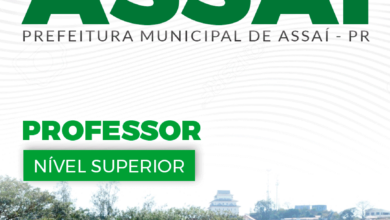 Apostila Prefeitura Assaí PR 2024 Professor