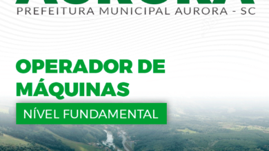 Apostila Prefeitura Aurora SC 2024 Operador de Máquinas