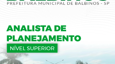 Apostila Prefeitura Balbinos SP 2024 Analista de Planejamento