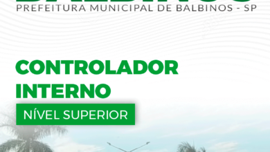 Apostila Prefeitura Balbinos SP 2024 Controlador Interno