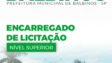 Apostila Prefeitura Balbinos SP 2024 Encarregado De Licitação