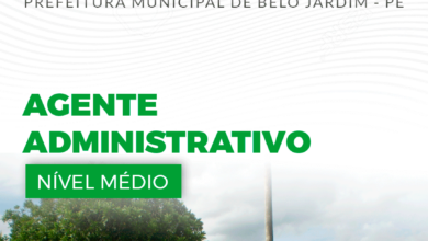 Apostila Prefeitura Belo Jardim PE 2024 Agente Administrativo