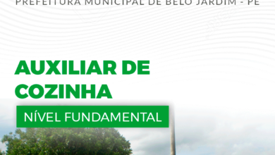 Apostila Prefeitura Belo Jardim PE 2024 Auxiliar De Cozinha