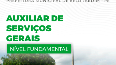 Apostila Prefeitura Belo Jardim PE 2024 Auxiliar De Serviços Gerais