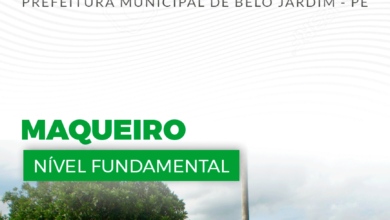 Apostila Prefeitura Belo Jardim PE 2024 Maqueiro