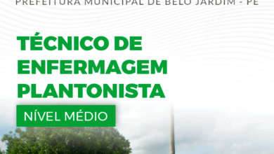 Apostila Prefeitura Belo Jardim PE 2024 Técnico Enfermagem Plantonista