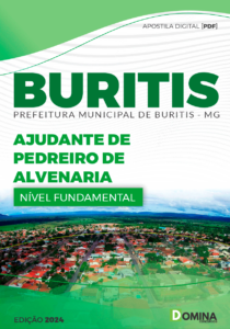 Apostila Prefeitura Buritis MG 2024 Ajudante de Pedreiro