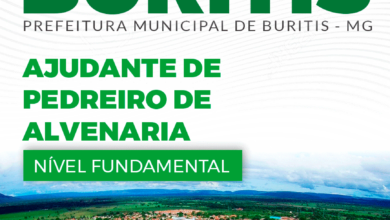 Apostila Prefeitura Buritis MG 2024 Ajudante de Pedreiro