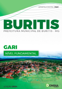 Apostila Prefeitura Buritis MG 2024 Gari