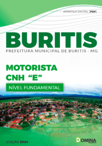 Apostila Prefeitura Buritis MG 2024 Motorista CNH E