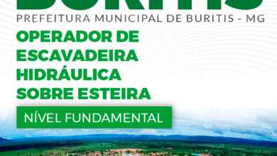 Apostila Prefeitura Buritis MG 2024 Operador de Escavadeira