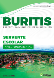 Apostila Prefeitura Buritis MG 2024 Servente Escolar