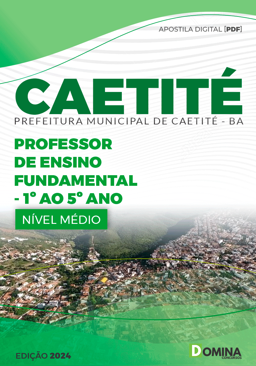 Apostila Prefeitura Caetité BA 2024 Professor Ensino Fundamental Apostila Prefeitura Caetité BA 2024 Professor Ensino Fundamental