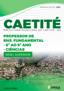 Apostila Prefeitura Caetité BA 2024 Professor de Ciências