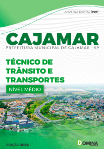 Apostila Prefeitura Cajamar SP 2024 Técnico De Trânsito E Transportes