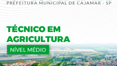 Apostila Prefeitura Cajamar SP 2024 Técnico Em Agricultura