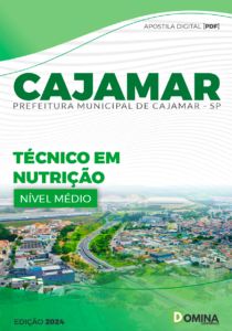 Apostila Prefeitura Cajamar SP 2024 Técnico Em Nutrição