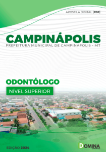 Apostila Prefeitura Campinápolis MT 2024 Odontólogo