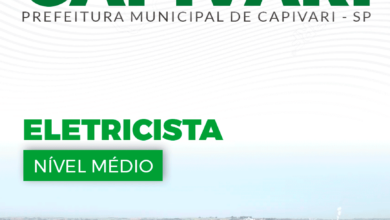 Apostila Prefeitura Capivari SP 2024 Eletricista