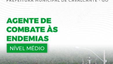 Apostila Prefeitura Cavalcante GO 2024 Ag Combate Endemias