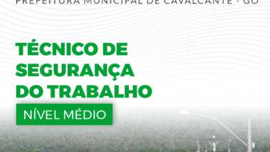 Apostila Prefeitura Cavalcante GO 2024 Técnico Seg do Trabalho