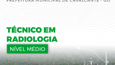 Apostila Prefeitura Cavalcante GO 2024 Técnico em Radiologia