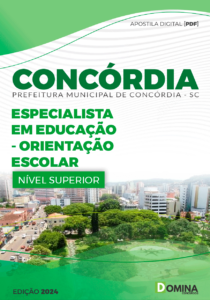 Apostila Prefeitura Concórdia SC 2024 Orientador Escolar