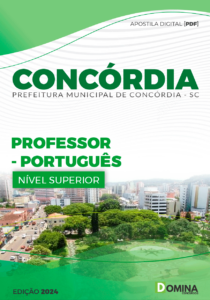 Apostila Prefeitura Concórdia SC 2024 Professor de Português