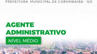 Apostila Prefeitura Corumbaíba GO 2024 Agente Administrativo