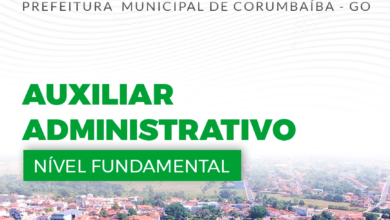 Apostila Prefeitura Corumbaíba GO 2024 Auxiliar Administrativo