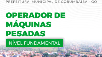 Apostila Prefeitura Corumbaíba GO 2024 Operador De Máquinas Pesadas