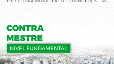 Apostila Prefeitura Divinópolis MG 2024 Contra Mestre